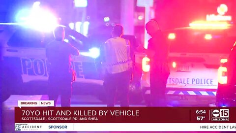 Minnesota man hit, killed by car in Scottsdale