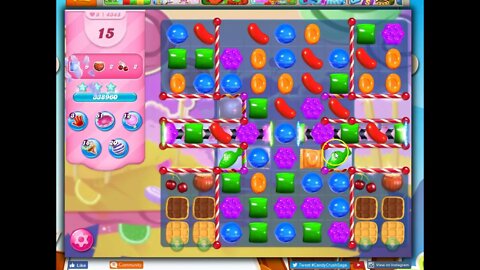 Candy Crush Level 4343 Talkthrough, 25 Moves 0 Boosters