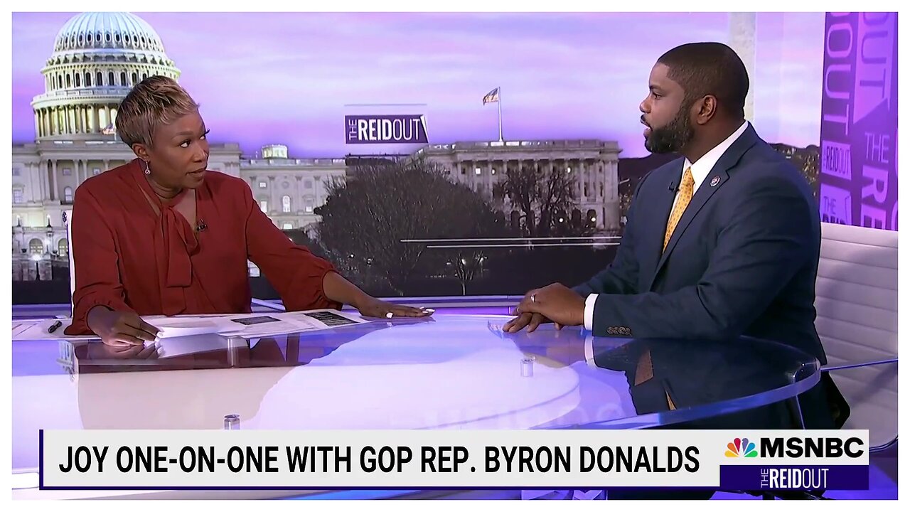 Byron Donalds and Joy Reid DEBATE over Social Security - #SPICY