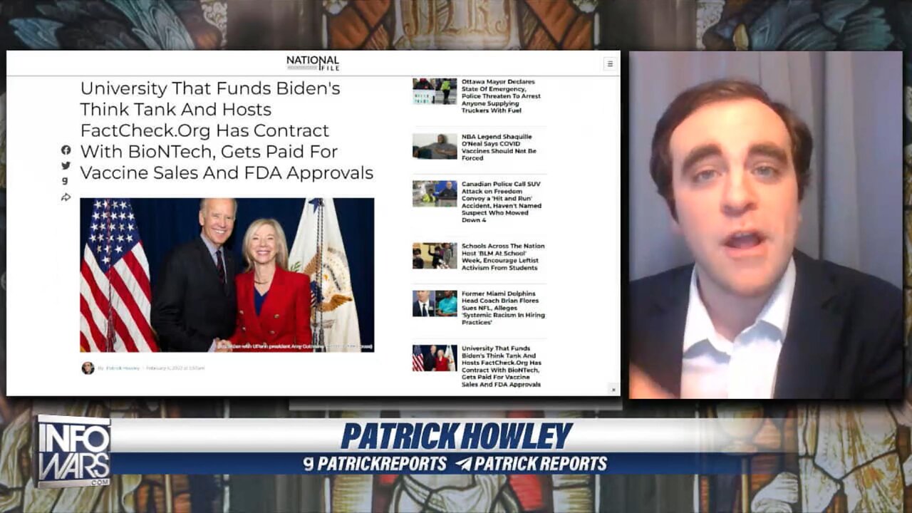 Reporter Discovers Link Between Biden Administration And Vaccine Profits