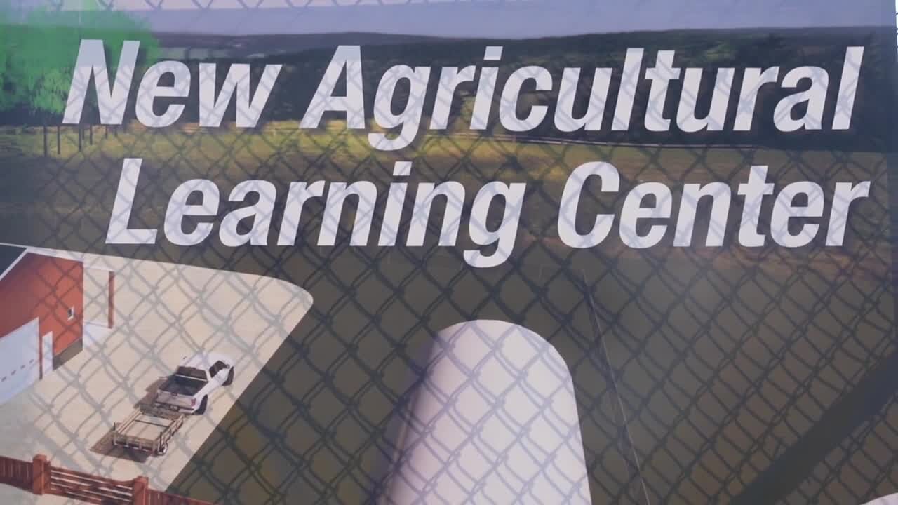 Charlotte Public Schools is building a new agricultural learning center. It’s not only going to house more animals but will give more students the opportunity to have supervised agricultural experience projects.