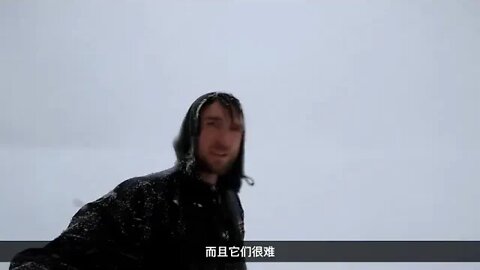 Camping in the wild in the cold winter 19