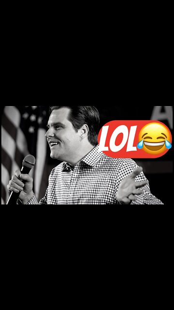 Matt Gaetz... Right or Wrong??