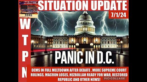 WTPN ~ Judy Byington ~ Situation Update ~ 7-1-24 ~ Trump Return ~ Restored Republic via a GCR