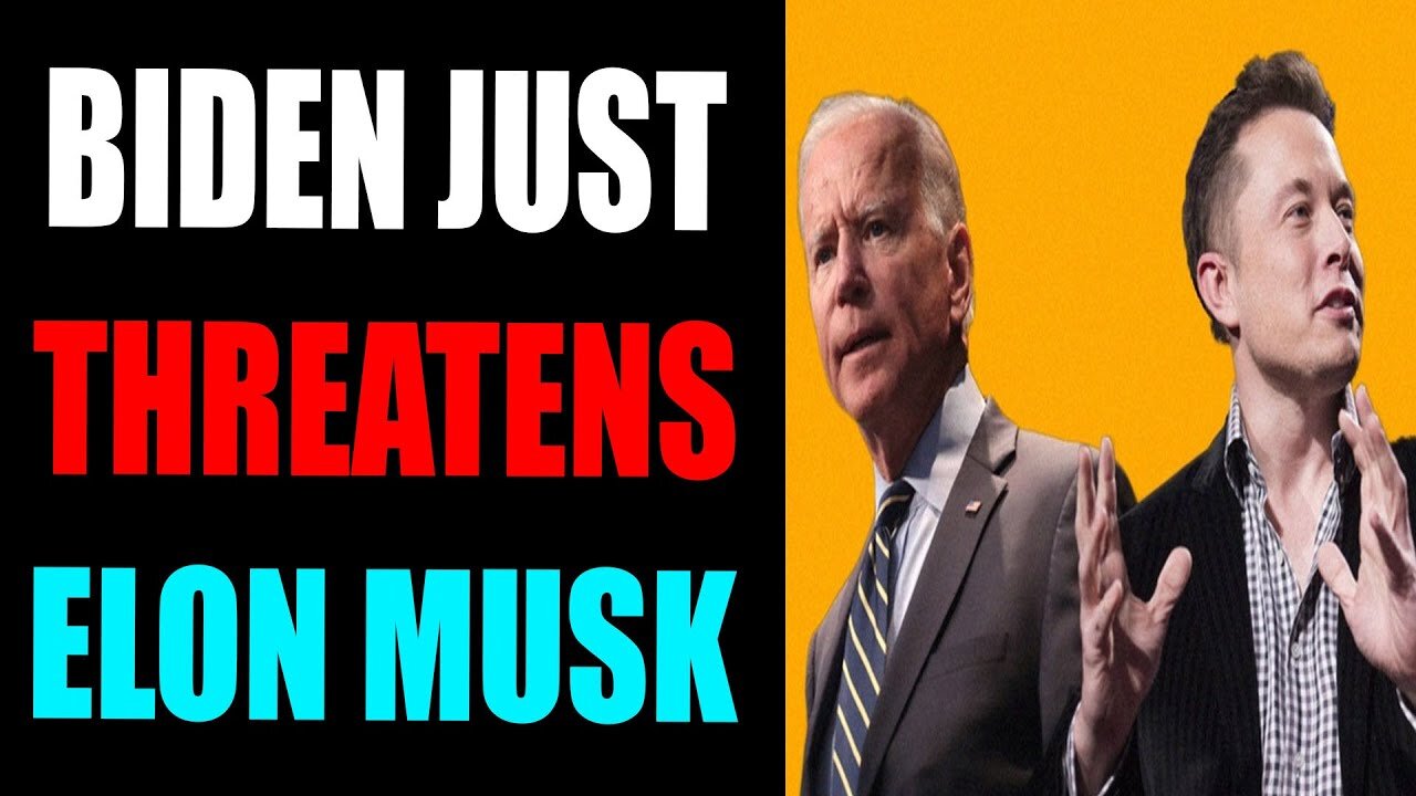 TOP NEWS! BIDEN JUST MAKES A THREAT TO ELON MUSK!!! WORSE PERSECUTION IS COMING!