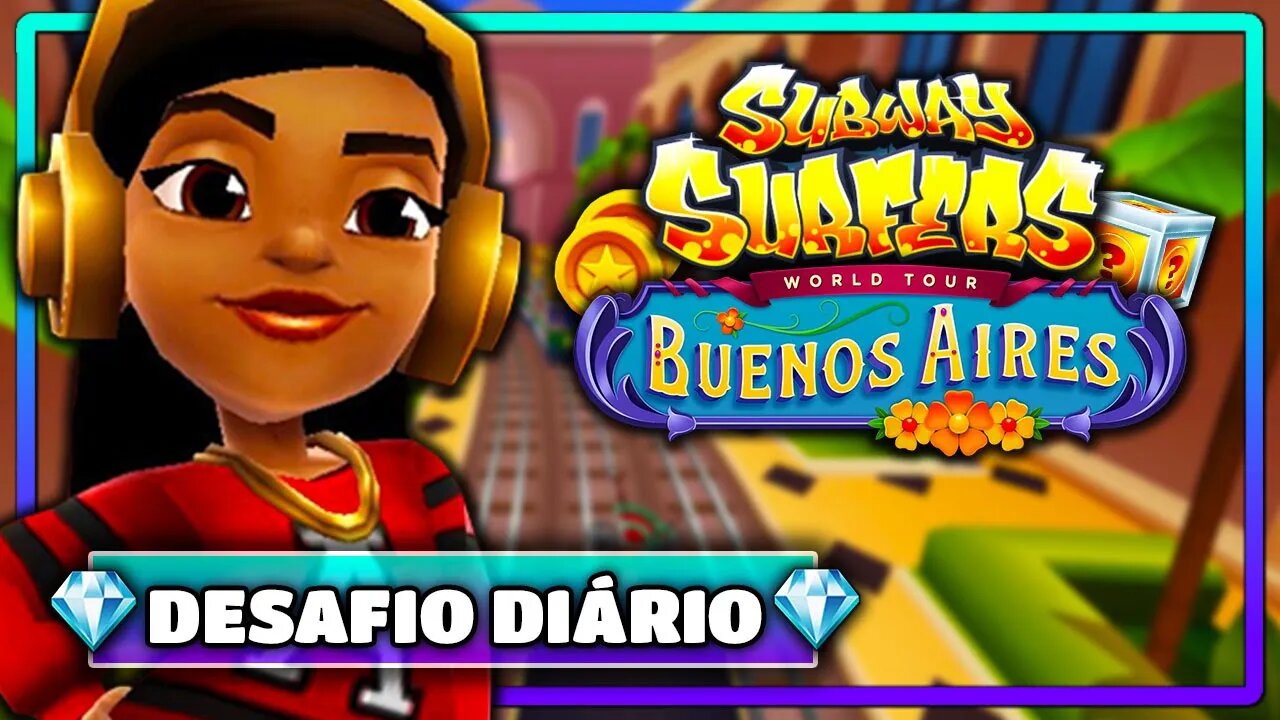 Subway Surfers Buenos Aires 2020 | Desafio Diário com a Alicia