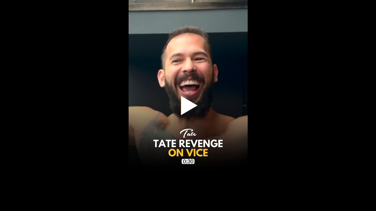 Tate get's his revenge on vice reporter