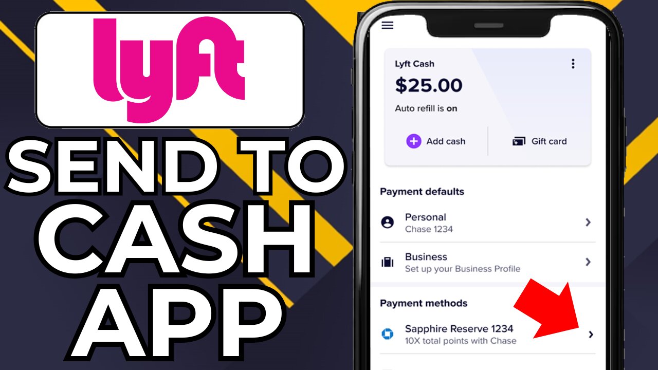 HOW TO TRANSFER MONEY FROM LYFT TO CASH APP