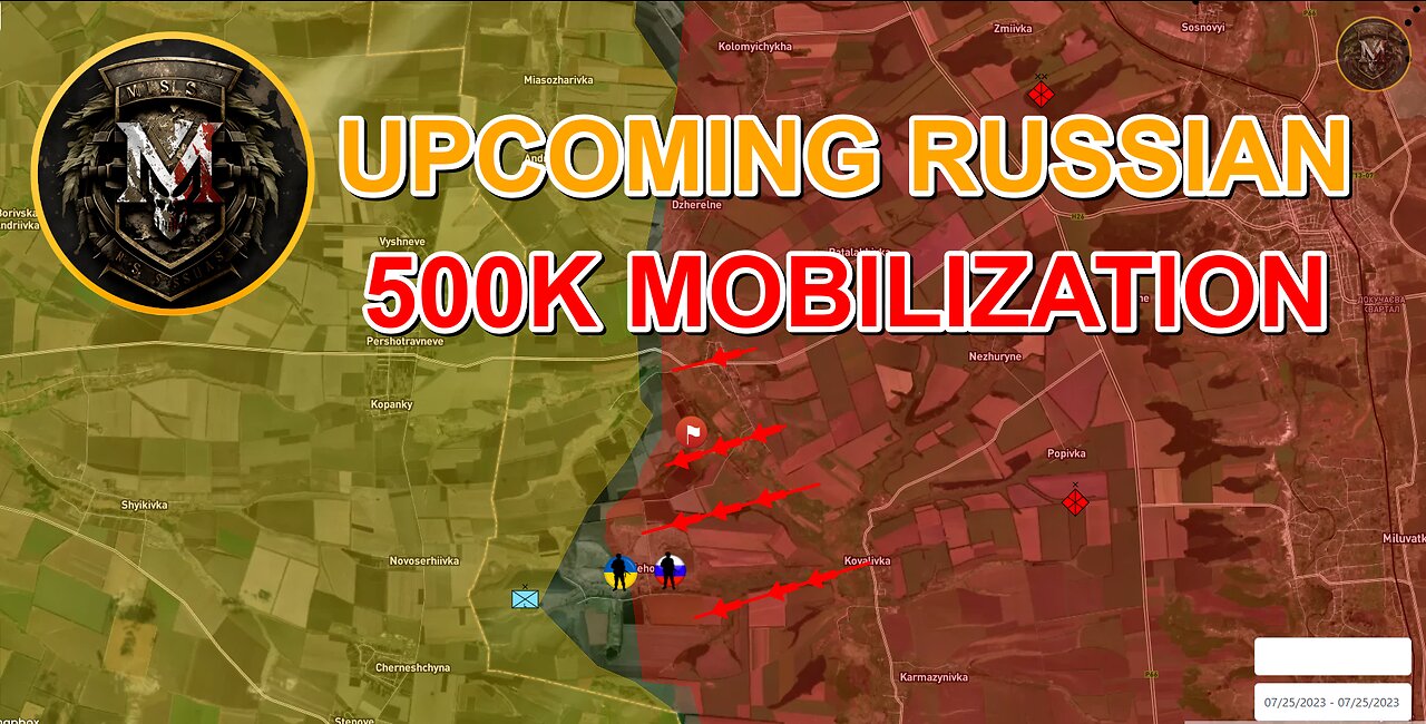 Summer Operation | The Russian Offensive In Svatovo Is Gaining Momentum. Military Summary 2023.07.25