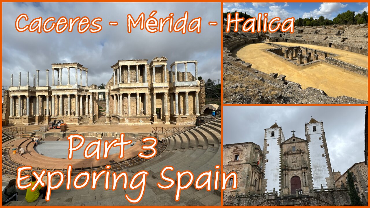 Exploring Spain - Caceres - Mérida - Italica - Part 3 - Spain 2024