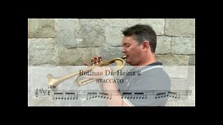 Rotinas Diárias para Trompete - Parte II(01) [STACCATO] - Schlueter's Staccato, com Dr. Heinz