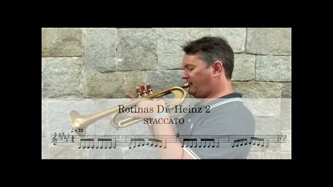 Rotinas Diárias para Trompete - Parte II(01) [STACCATO] - Schlueter's Staccato, com Dr. Heinz