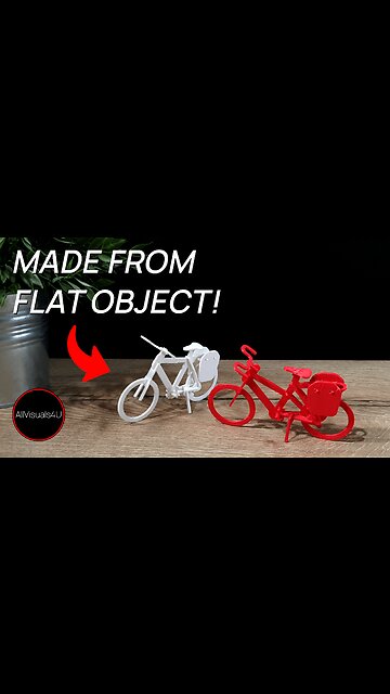 🚲 The Perfect Giveaway - Ultimate 3D Print Gift - 3D Printed Bike Model