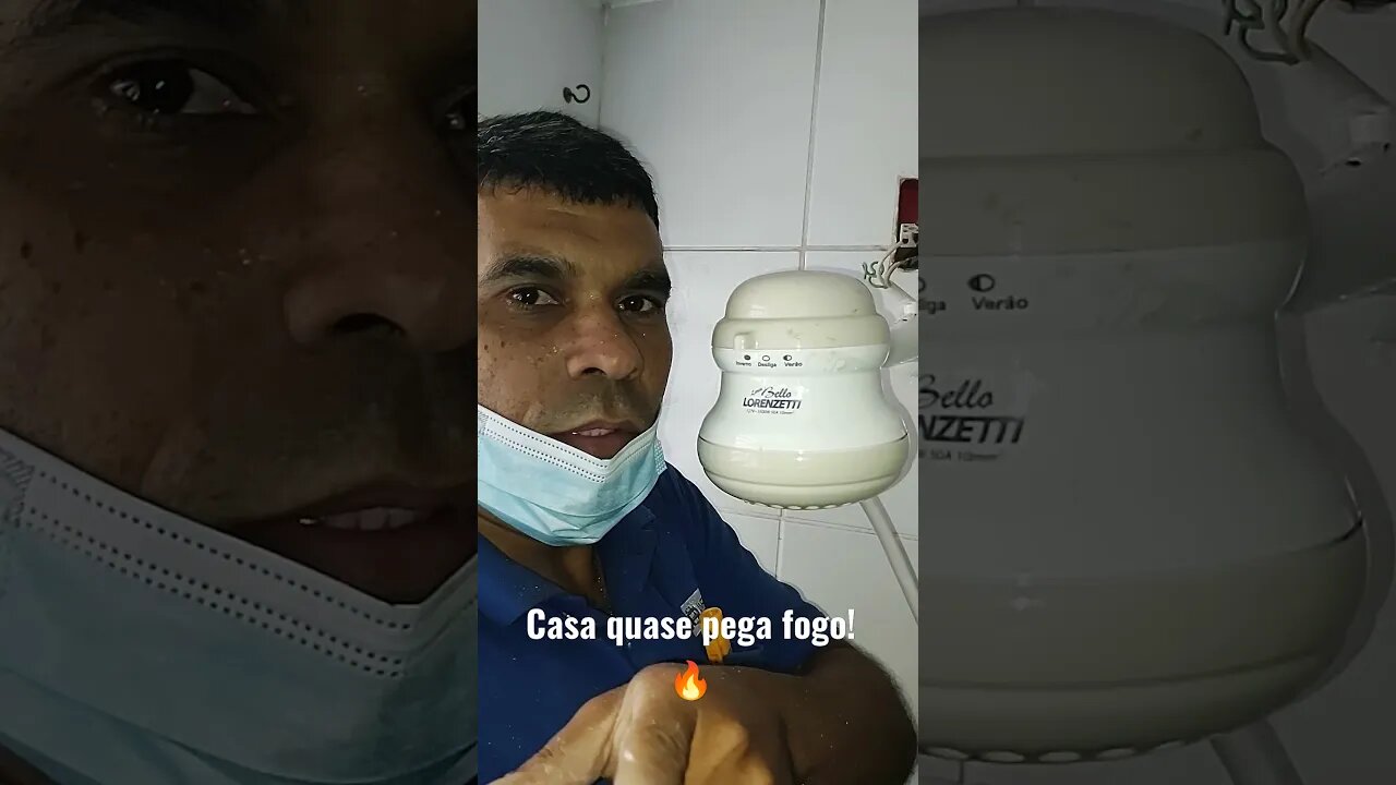 Casa quase pegando fogo🔥 cuidado!!!