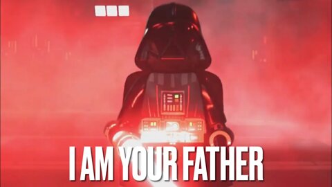 Lego StarWars The Skywalker Saga / Vader Hall Way Scene / I AM YOUR FATHER!