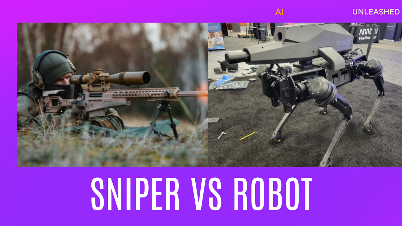 Sniper vs Robot - Aiming skills