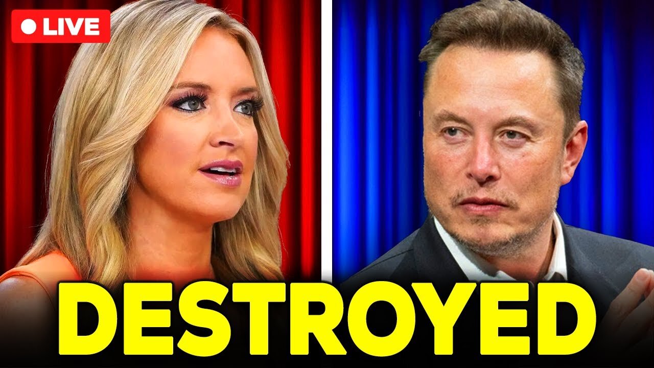 Elon Musk JUST FRIGHTENED Kayleigh Mcenany & She Gets A Meltdown!