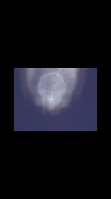 Space X hitting the firmament