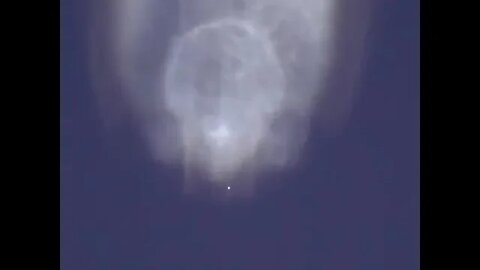 Space X hitting the firmament