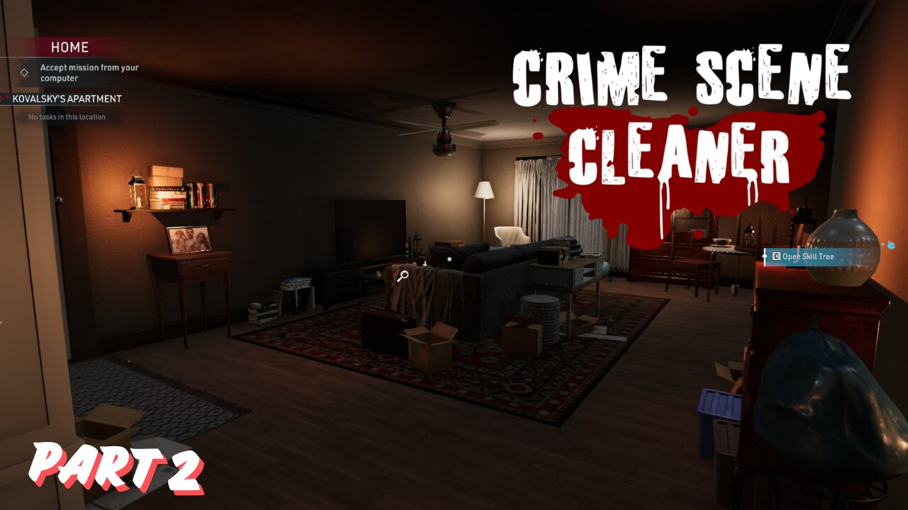 crime scene cleaner Simulator Live | PART 2 [no commentary]