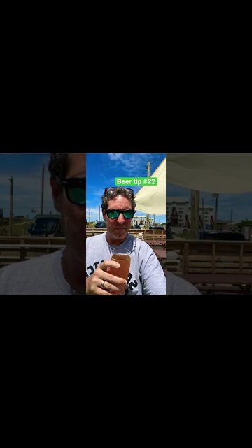 Beer tip #22 Beach!! #shorts