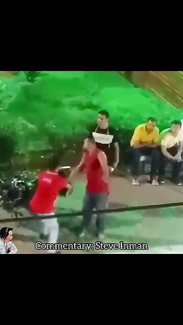 Should've worn a helmet