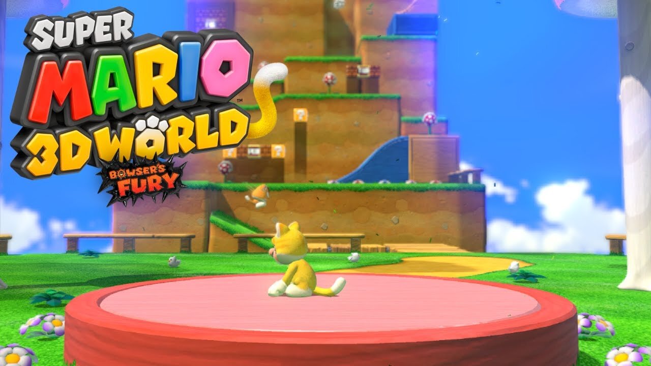 Primeira METADE do PRIMEIRO MUNDO! Super Mario 3D World (SWITCH): #01