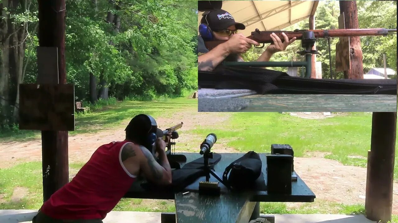 Firing a Japanese Type 99 Arisaka