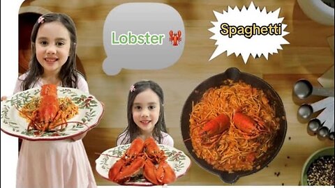 Lobster Spaghetti | How to make lobster spaghetti 🍝?