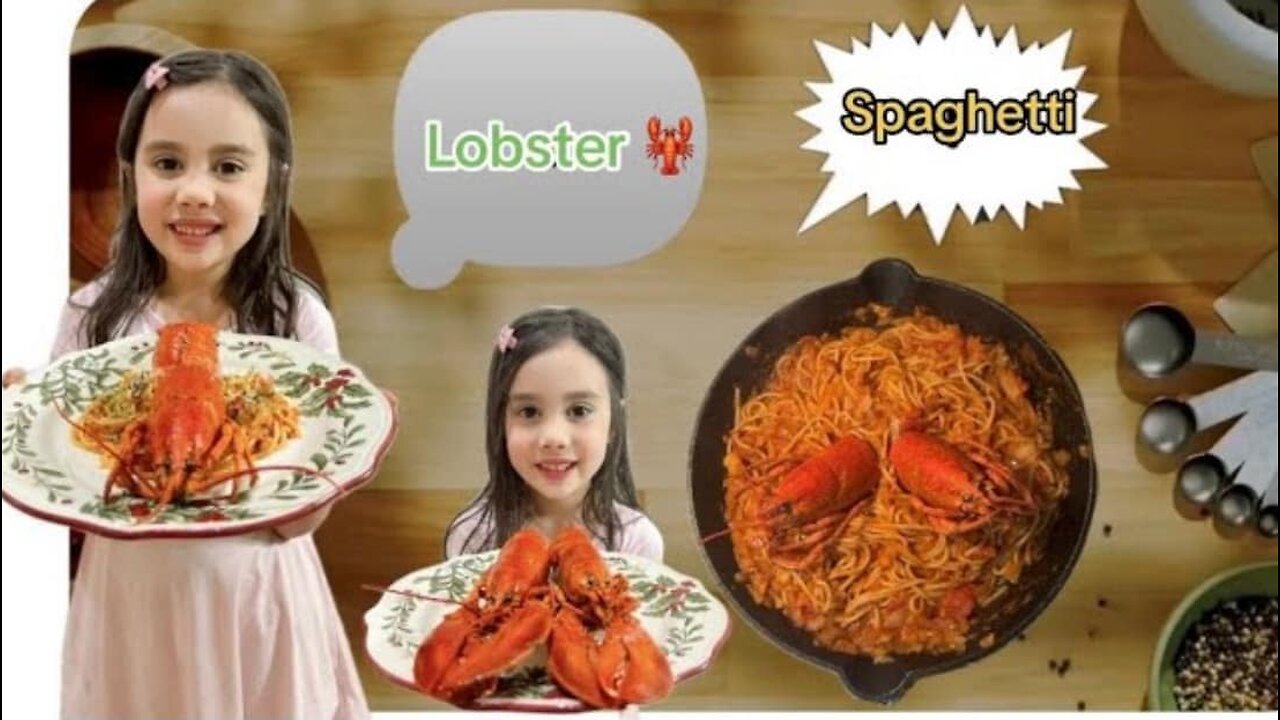 Lobster Spaghetti | How to make lobster spaghetti 🍝?