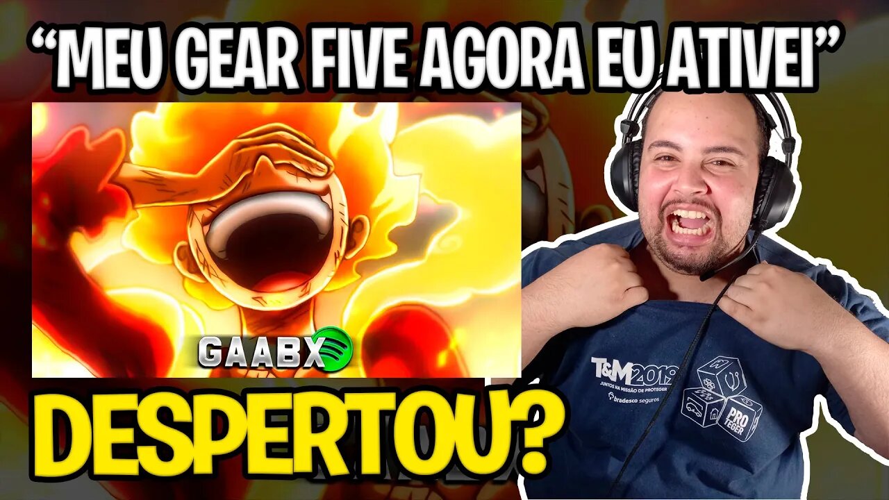 REACT Monkey D. Luffy (One Piece) - EU DESPERTEI | Gaabx e @Nick Beatz