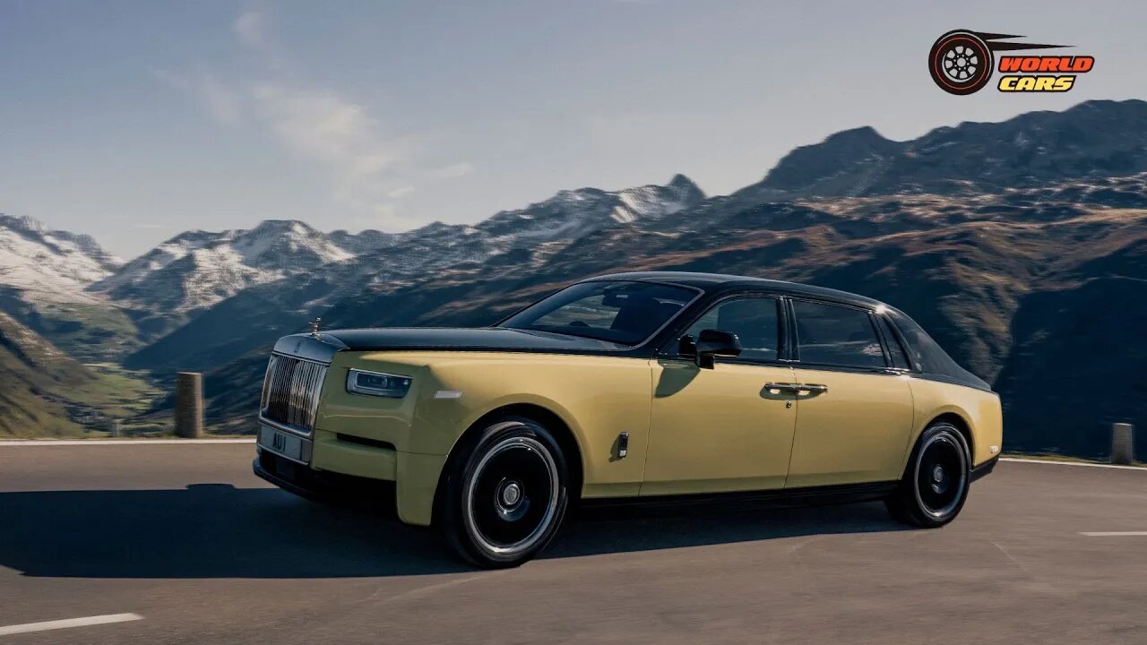 £4.5M Rolls-Royce Phantom GOLDFINGER Car REVEALED for Bond's film 60th Anniversary!