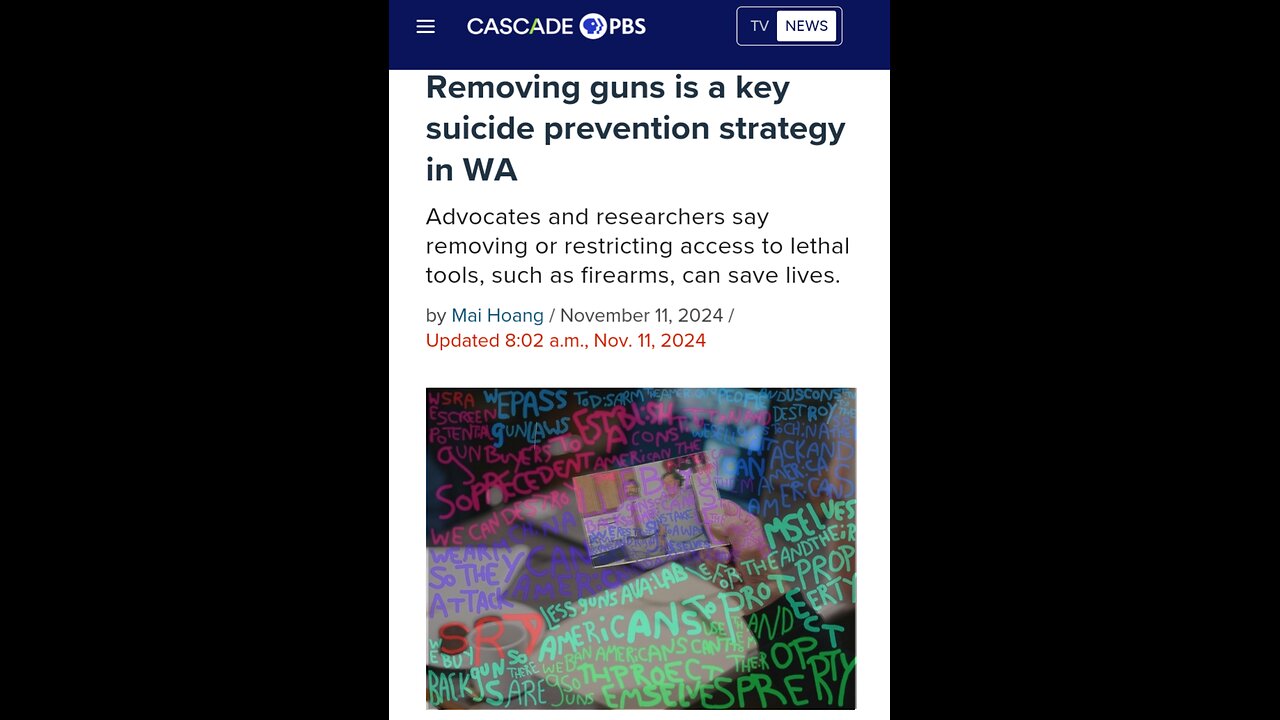 'Removing guns is a key suicide prevention strategy in WA' Article Image - Fake Story - 10 SRA Comms