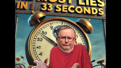 Albanese enters the Guinness Book of Records - 11 porkies in 33 seconds. A new world record.