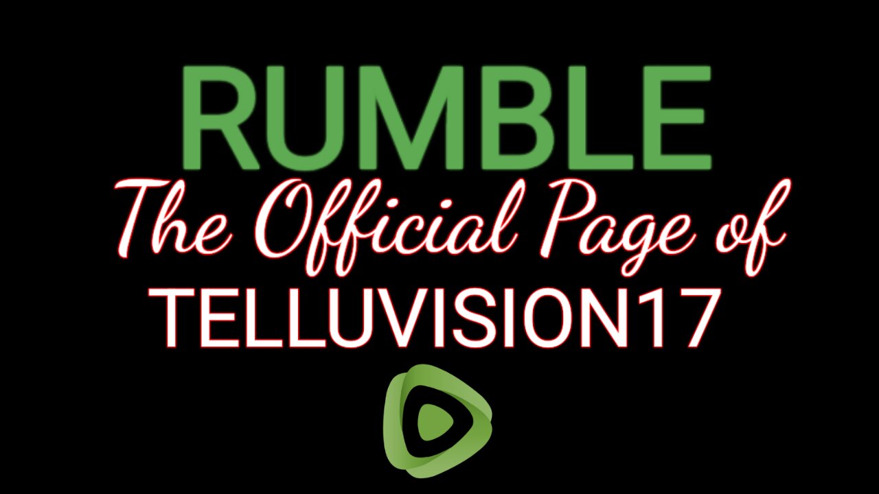 BRAD TALKS ABOUT HIS NEW PROJECT "TELLUVISION17". JOIN US ON RUMBLE!