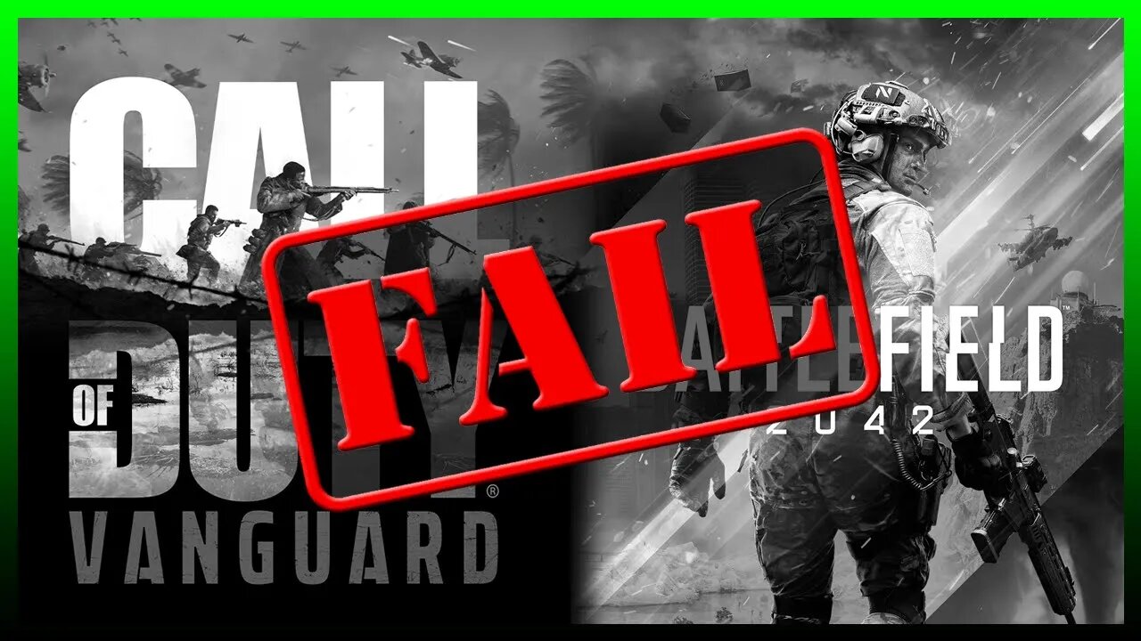 BF 2042 e COD Vanguard , Dois FRACASSOS !