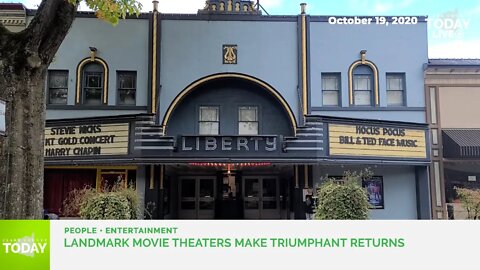 Landmark movie theaters make triumphant returns