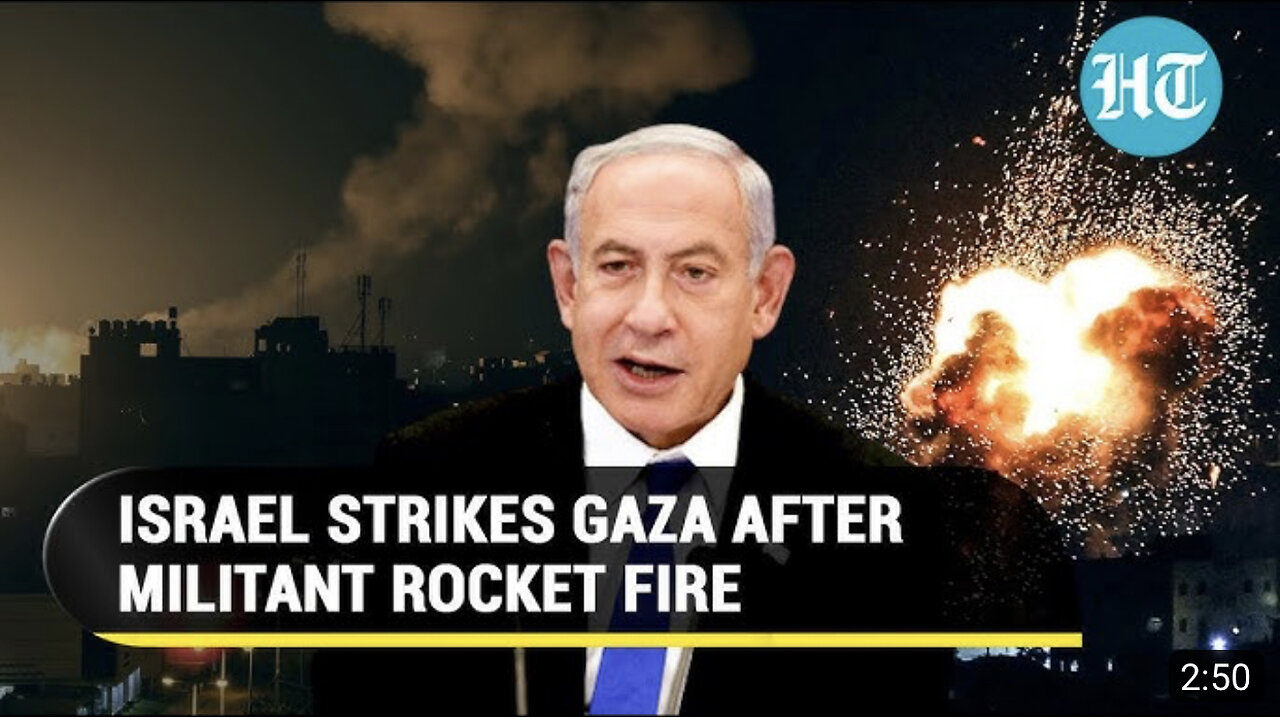 Israel fumes at rocket fire from Palestine, strikes Gaza after deadly West Bank raids | Watch