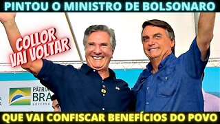 André Janones diz que Fernando Collor será Ministro de Bolsonaro e cortará benefícios