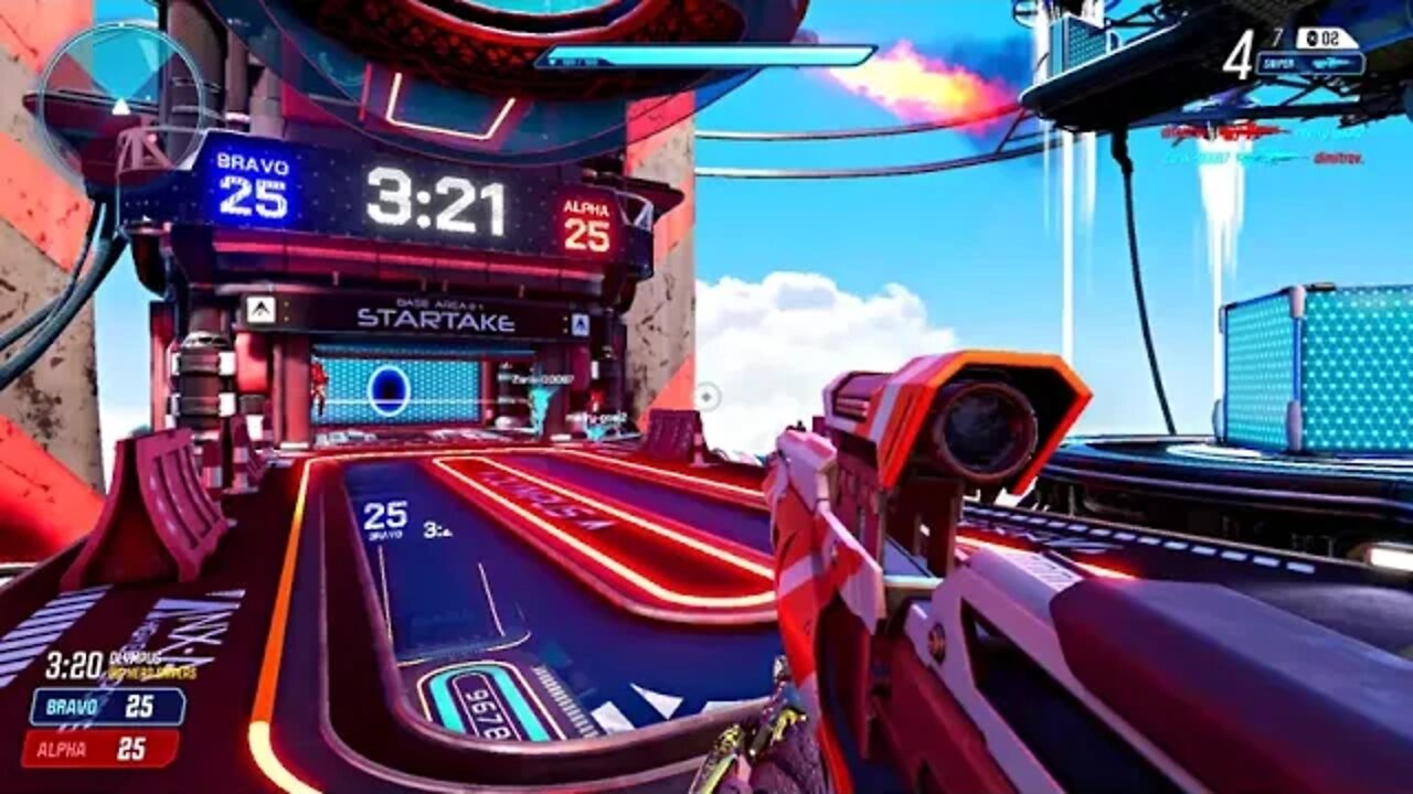 SPLITGATE (2022) Big Head Snipers Gameplay