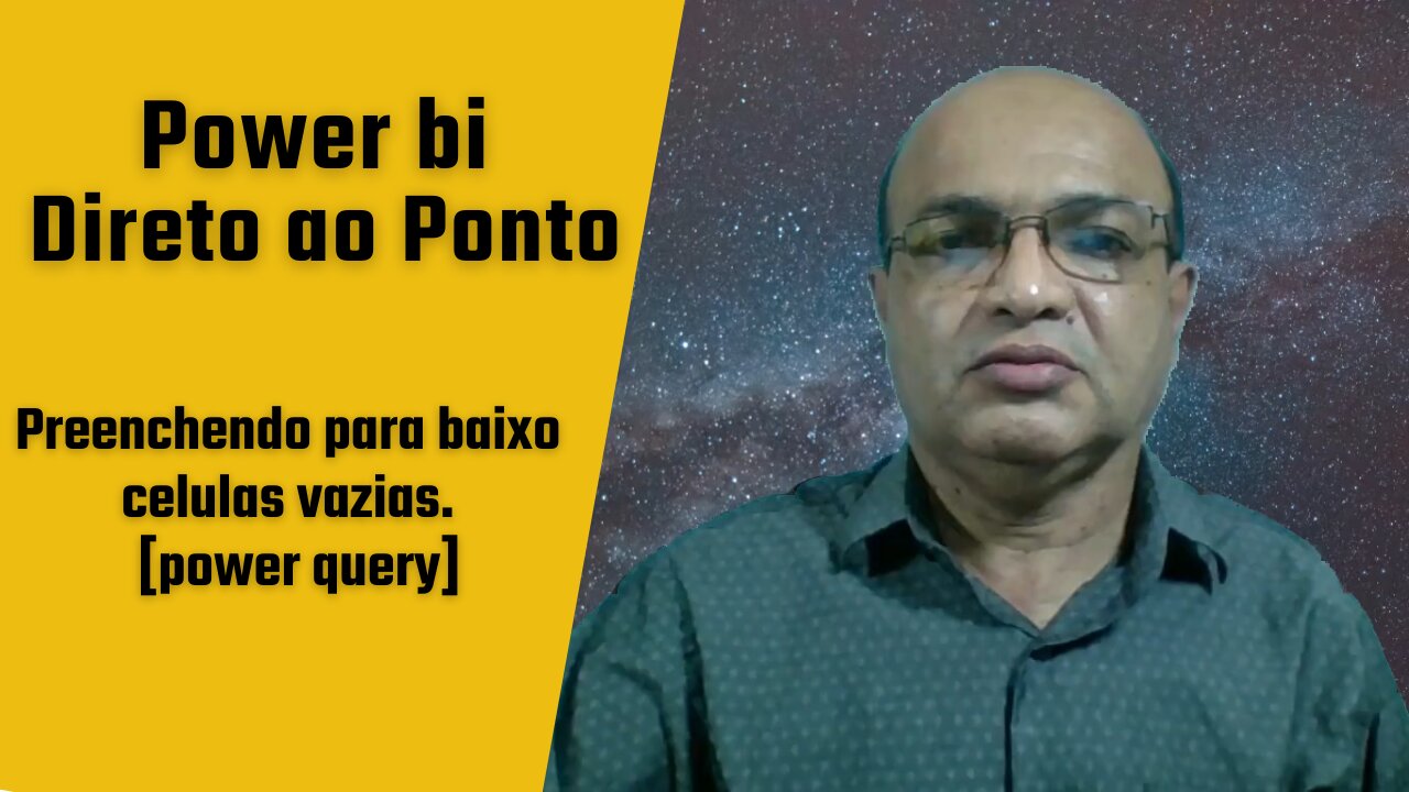 [Power bi] Como preencher a coluna abaixo com o dado da célula anterior já preenchida.