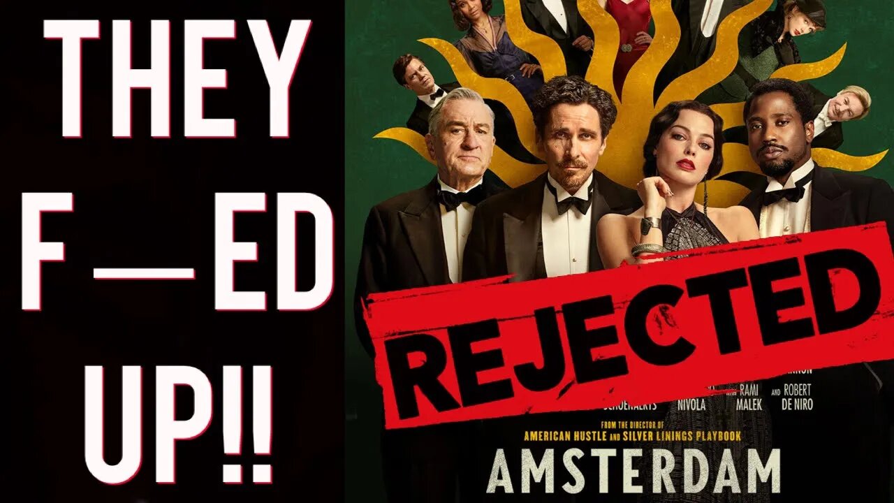 $100 million LOST! Disney made Amsterdam movie FLOPS hard! Proves Hollywood Star power is DEAD!