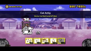 The Battle Cats - Street Fighter (Normal) - Impregnable Fortress