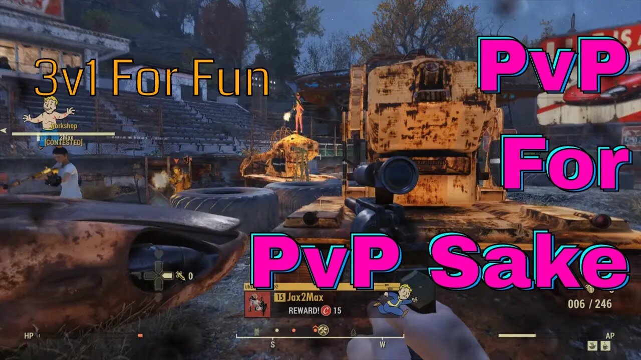 Fallout 76 PvP For PvP Sake