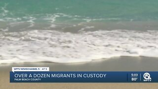 13 migrants in custody after landing near Lake Worth Beach