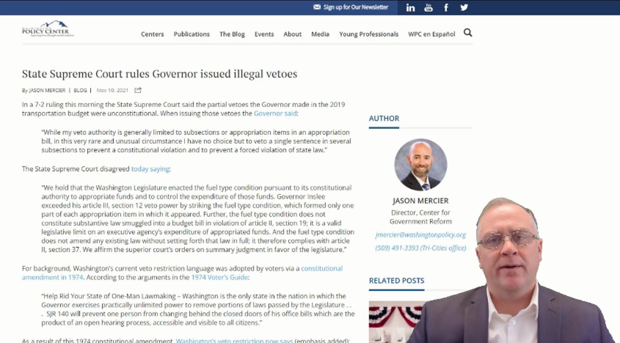 SUPREME COURT CONFIRMS INSLEE IS A CRIMINAL 11-10-21