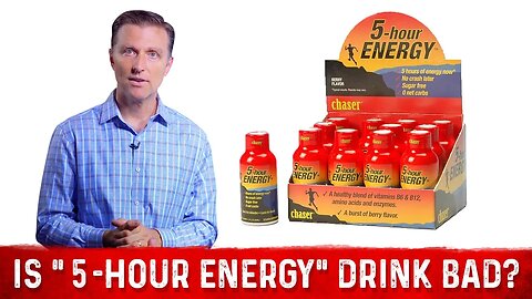 Is "5-Hour Energy" Drink Bad For You? – Dr. Berg