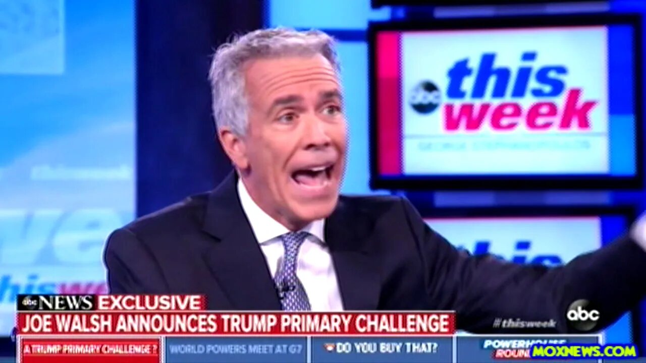 Joe Walsh "Trump Is NOT Fit To Be President! And Everybody Knows That!"