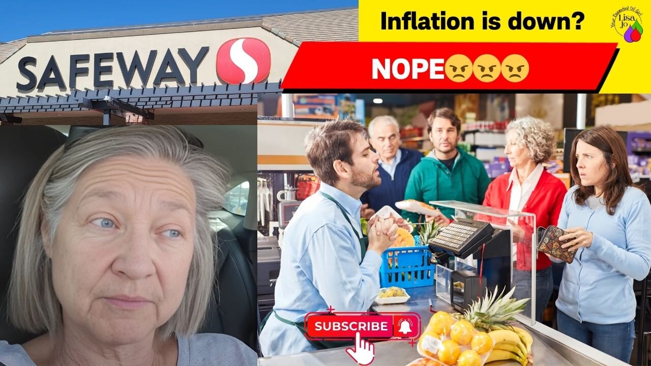 😠Inflation is ‘Down,’ My Grocery Bill Says Otherwise-They are lying to us😠-Lisa Jo, your EO girl