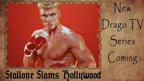 Stallone SLAMS Hollywood PARASITES | New Drago TV Series Coming